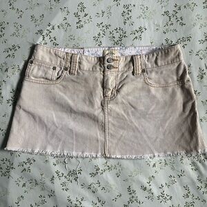 Abercrombie & Fitch Floral Waistband Skirt